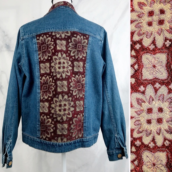 Coldwater Creek Jackets & Blazers - ✨ Vintage ✨ Tapestry Denim Jacket